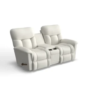 Mateo Power Wall Reclining Loveseat with Console & Headrest