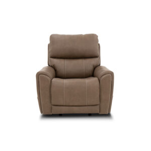 Carter Power Rocking Recliner with Power Headrest, Lumbar, Heat & Massage