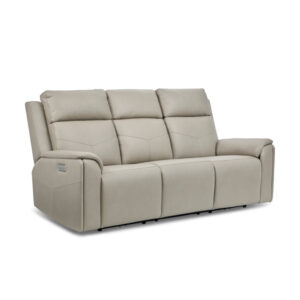 Vernon Power Reclining Sofa with Console, Power Headrests, Lumbar, Heat & Massage